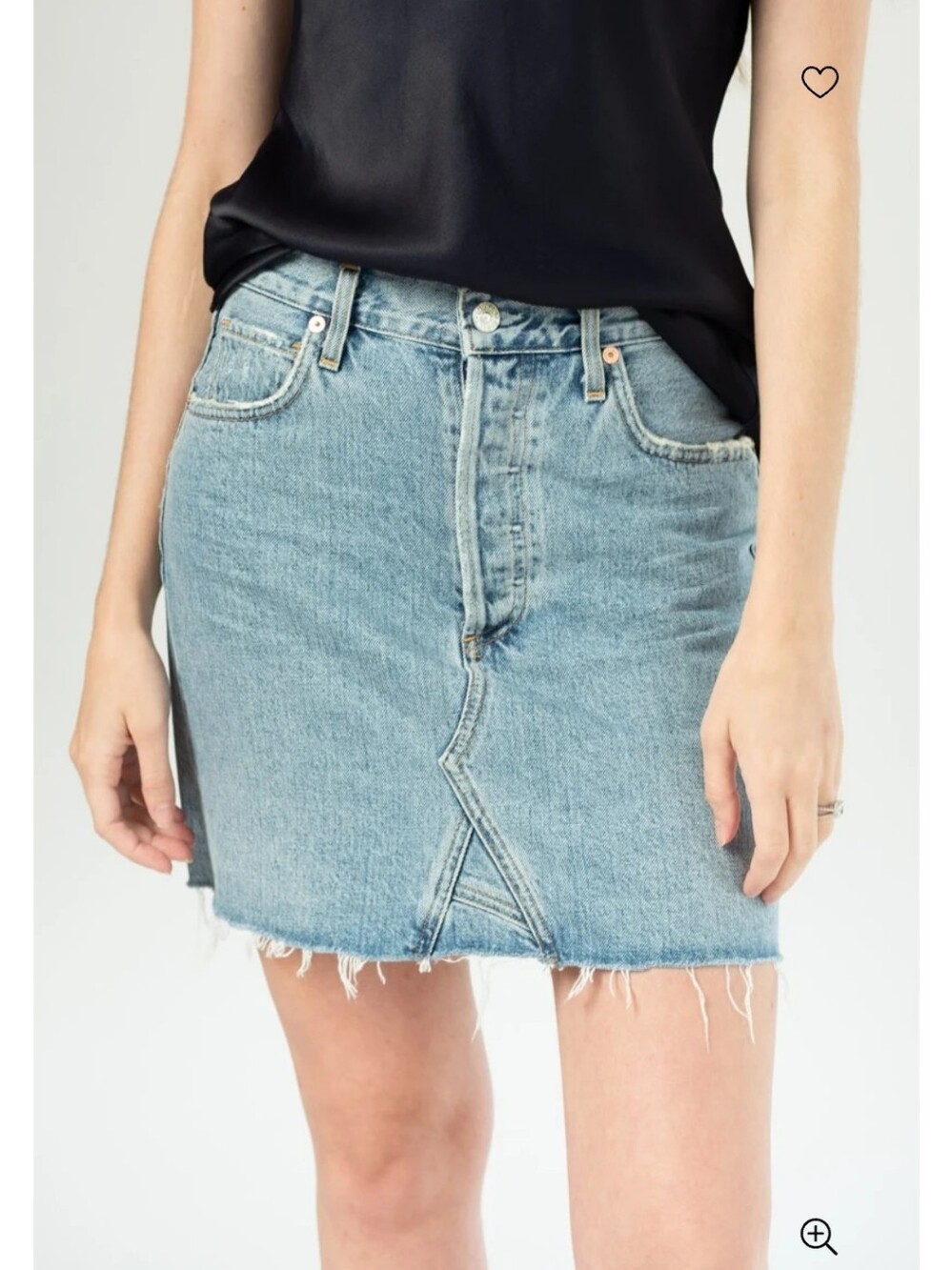 Citizens of HumanityAstrid Mini Skirt in Archive Size 24
